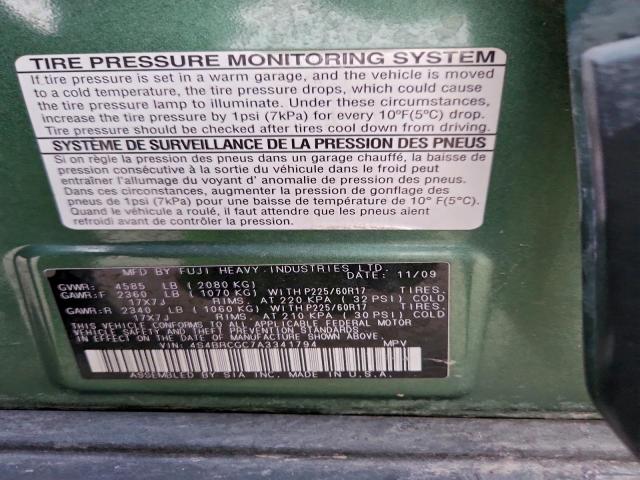 Subaru Outback 2.5i Premium Image 10