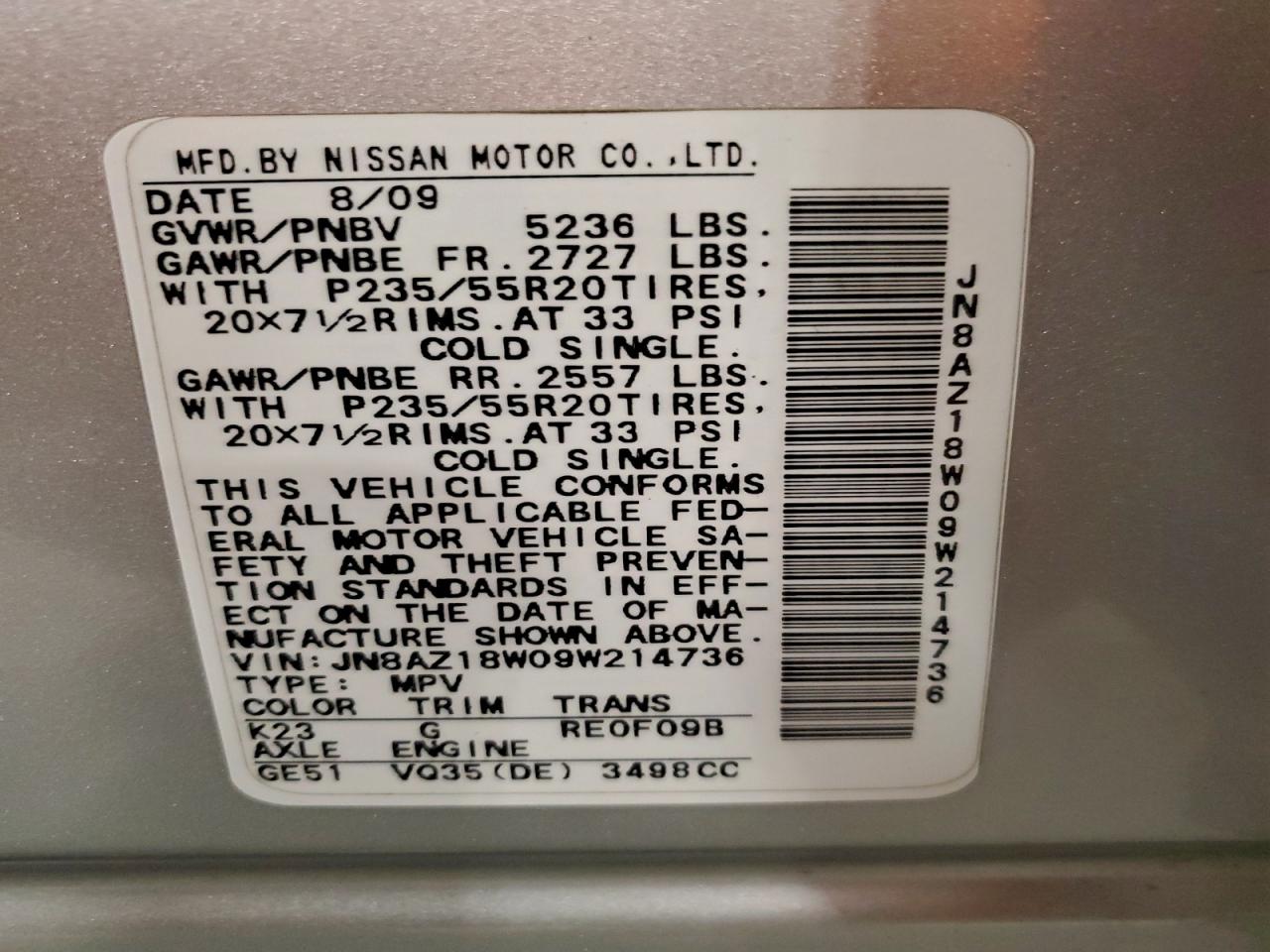 Nissan Murano S Image 3