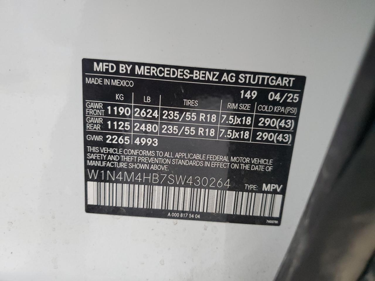 Mercedes-Benz GLB 250 4matic Image 9