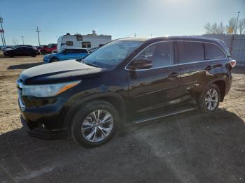  Salvage Toyota Highlander