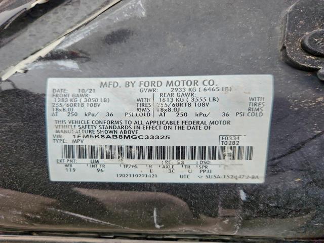 Ford Explorer Police Interceptor Image 13