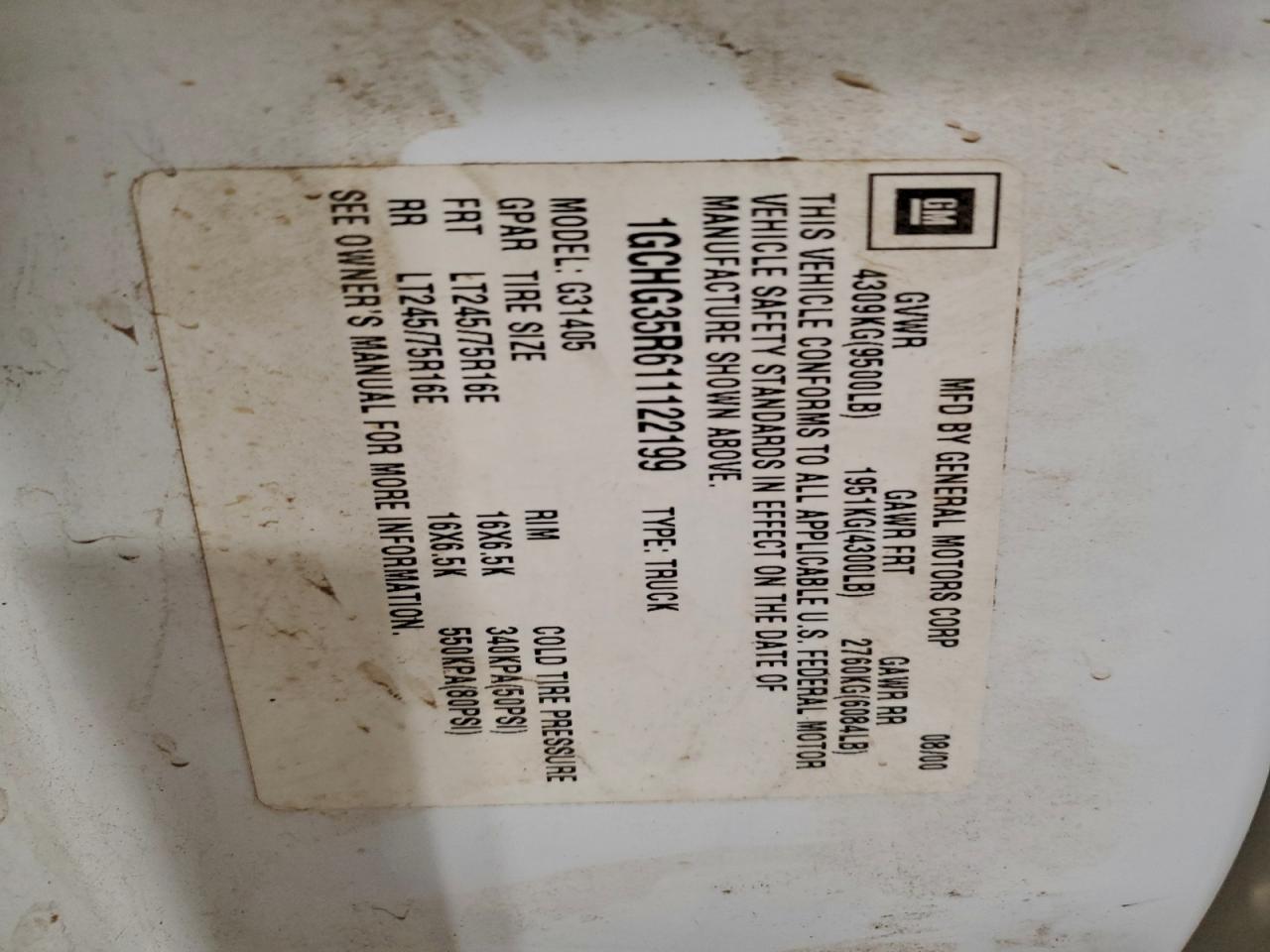 Chevrolet Express Image 13