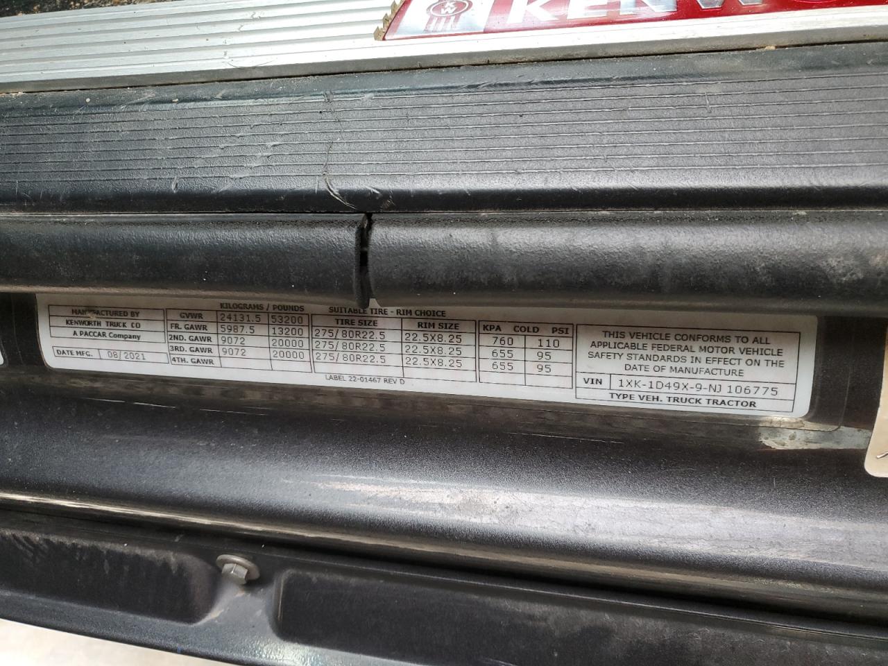 Kenworth Constructi W990 Image 6