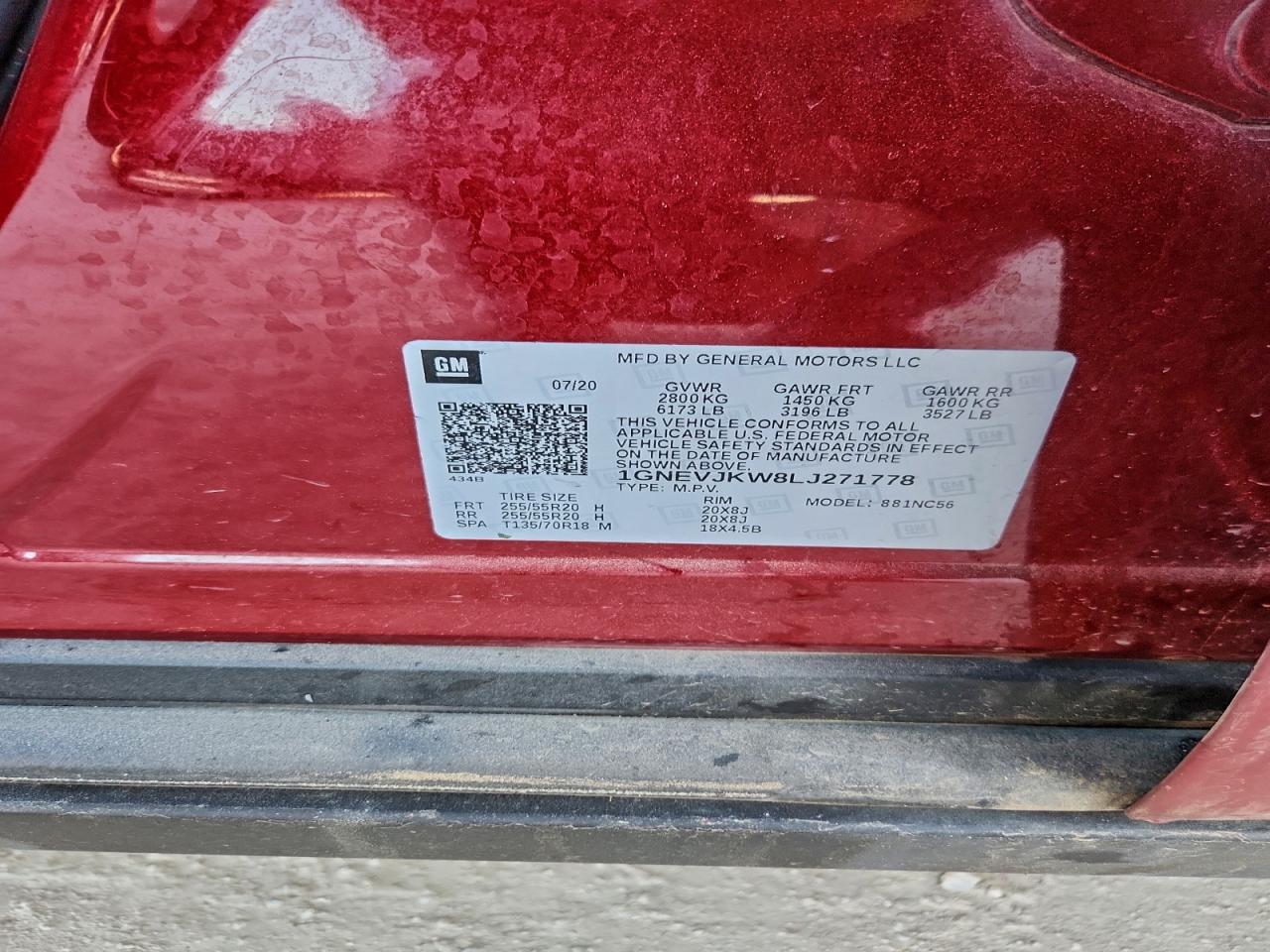 Chevrolet Traverse Rs Image 7