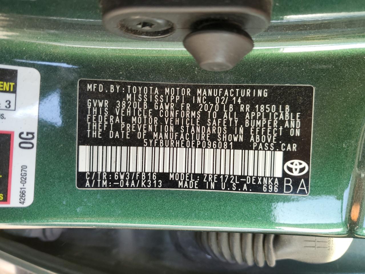 Toyota Corolla L Image 13