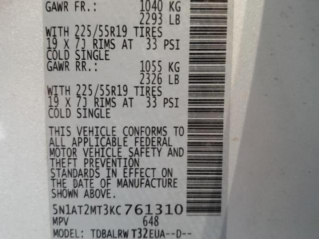 Nissan Rogue S Image 6